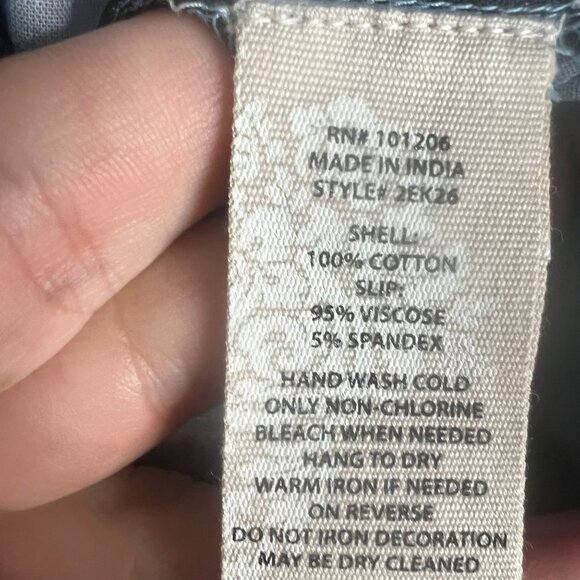 NWOT Soft Surroungings Sea Sprite Tie Dye Maxi Dress Embroidered Embellished XS - Picture 12 of 14